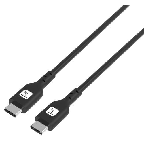 Cavo USB-C&trade; M/M E-Mark USB 2.0 240W PD 1m Nero