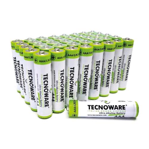 TECNOWARE BATTERIE MINISTILO AAA POWER SYSTEMS ULTRA ALCALINE CONF. 40PZ