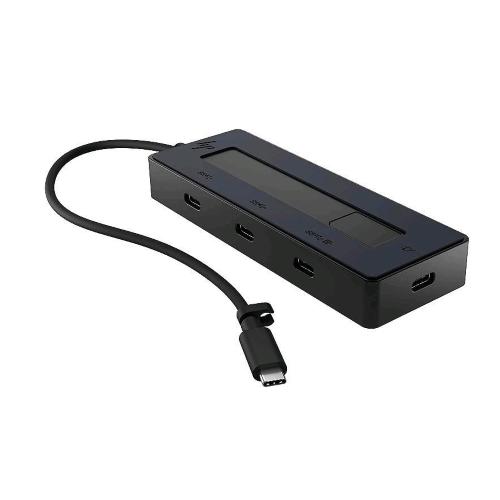 HP 6G842AA HUB MULTIPORTA 4K USB-C A 4xUSB-C 65W 10 GBPS NERO