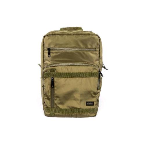 NILOX ZAINO PER NOTEBOOK DA 15.6" 2 TASCHE FRONTALI VERDE