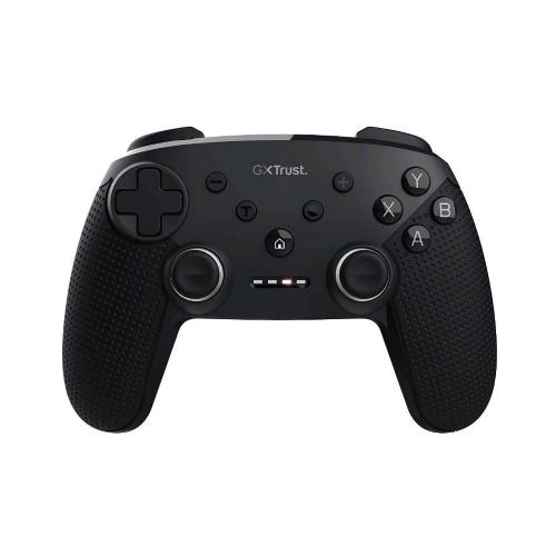 TRUST GXT542 MUTA CONTROLLER WIRELESS GAMING RICARICABILE PER PC NINTENDO SWITCH ANDROID iOS BLACK