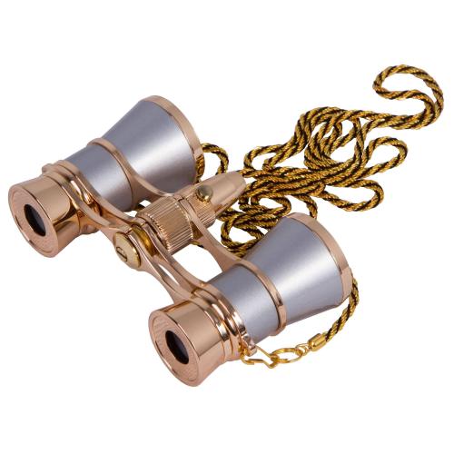 Binocolo da teatro Levenhuk Broadway 325F (con luce LED e cordoncino da collo)