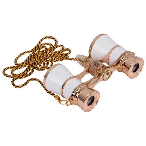 Binocolo da teatro Levenhuk Broadway 325F (con luce LED e cordoncino da collo)