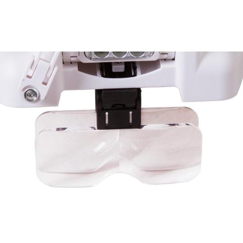 Lente dâ€™ingrandimento frontale ricaricabile Levenhuk Zeno Vizor HR6