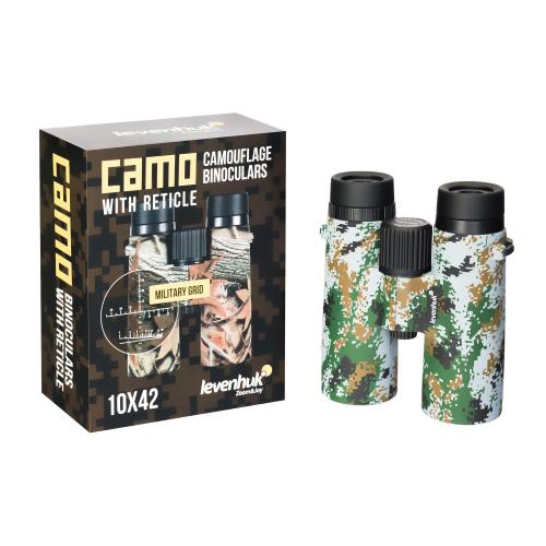 Binocolo con reticolo Levenhuk Camo 10x42