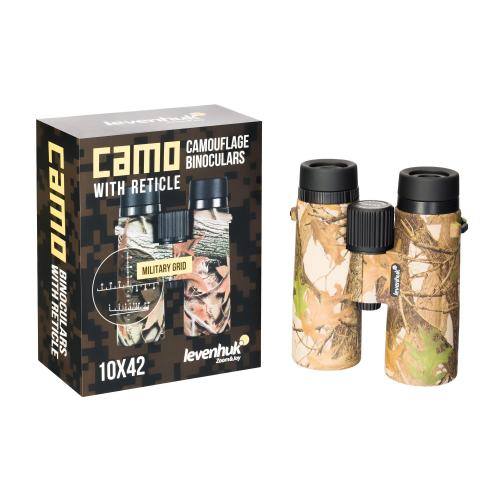 Binocolo con reticolo Levenhuk Camo 10x42
