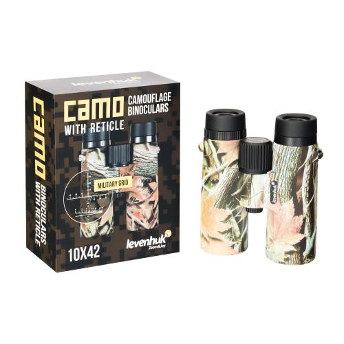 Binocolo con reticolo Levenhuk Camo 10x42