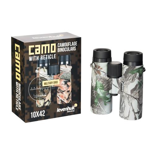 Binocolo con reticolo Levenhuk Camo 10x42