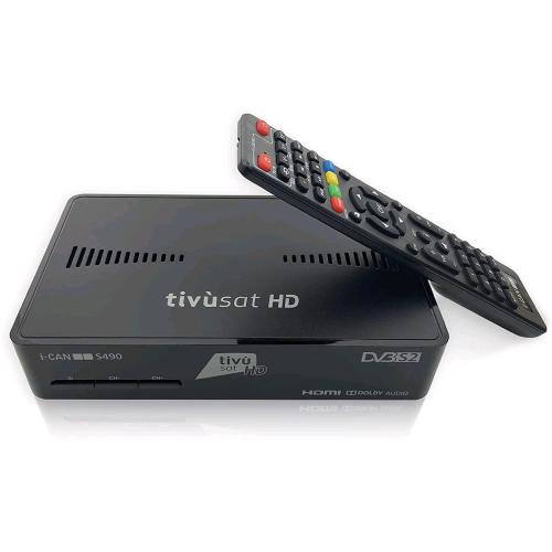 I-CAN S490 DECODER SATELLITARE TIVUSAT DVB-S2 CON SMART CARD