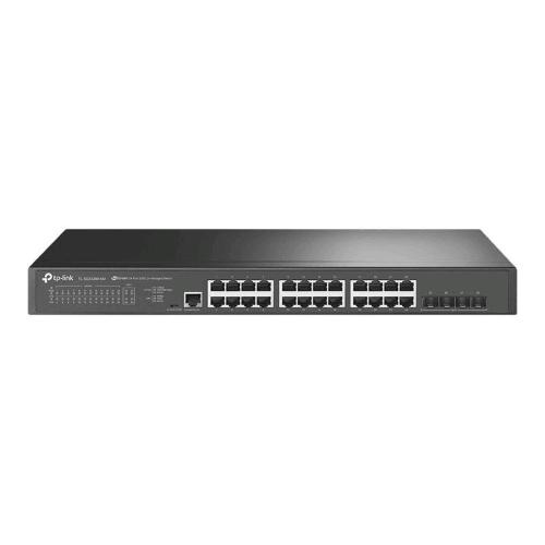 TP-LINK SWITCH 24P RJ45 2.5GBPS MANAGED L2+ 4SLOT SFP+ 10GE