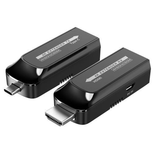 Extender da USB-C&trade; a HDMI 4K su Cavo Cat.6/6A/7 fino a 60 metri
