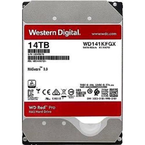 WESTERN DIGITAL RED PRO HDD 14.000GB SATA III 3.5" CACHE 64MB 7.200rpm