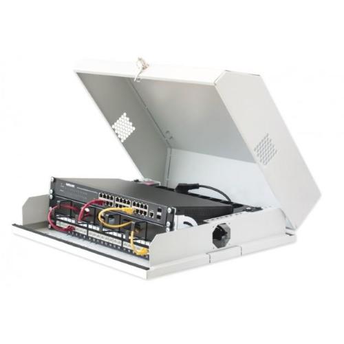 Armadio a muro 19'' Flat 9 Unit&agrave; Nero