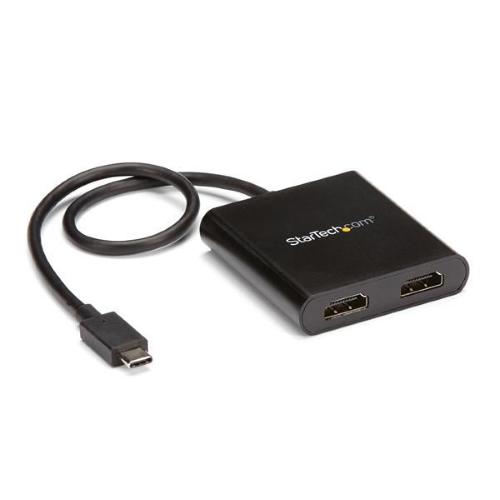 SPLITTER USB-C A HDMI 2 PORTE