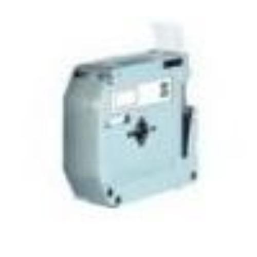 NASTRO TIPOM NERO SU BLU 12MM PT65