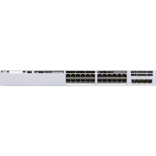 CISCO CATALYST 9300L C9300L-24P-4X-A SWITCH GESTITO L3 24 x 10/100/1000 (PoE+) + 4 x Gigabit SFP (uplink) PoE+ (505 W) MONTABILE SU RACK