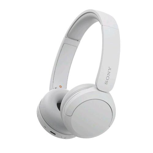 SONY WH-CH520 CUFFIE SOVRAURALI ON-EAR BLUETOOTH WIRELESS DURATA DELLA BATTERIA FINO A 50 ORE CON RICARICA RAPIDA BIANCHE