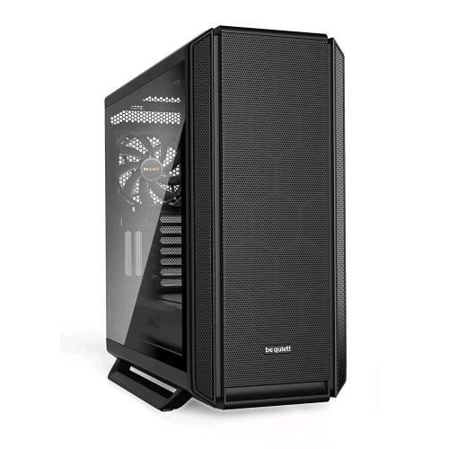 BE QUIET! CASE MIDI TOWER ATX EATX MICRO ATX MINI-ITX SILENT BASE 802 PANNELLO VETRO TEMPERATO 2.5/3.5 HDD DRIVE I/O AUDIO 9 SLOT ESPANSIONE BLACK