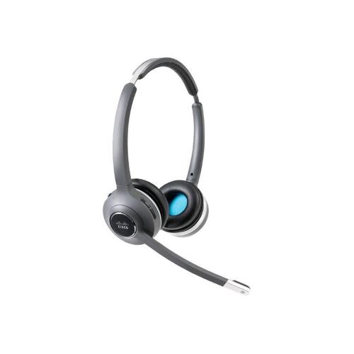 CISCO 562 WIRELESS DUAL HEADSET CUFFIE CON MICROFONO ON-EAR DECT SENZA FILI CON STANDARD BASE STATION