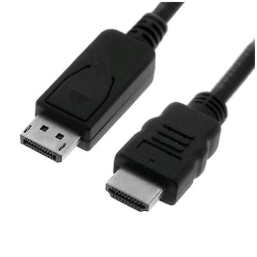 NILOX CAVO DISPLAYPORT/HDMI 1 MT MASCHIO-MASCHIO NERO