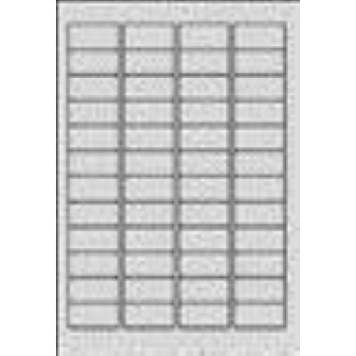 AVERY-ZWECKFORM L6009-20 CONF 960 ETICHETTE 21.2x45.7 MM AUTOADESIVE ARGENTO