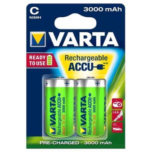 VARTA 1/2 TORCIA RICARICABILE 3.000mAh CONF. 2 Pz.