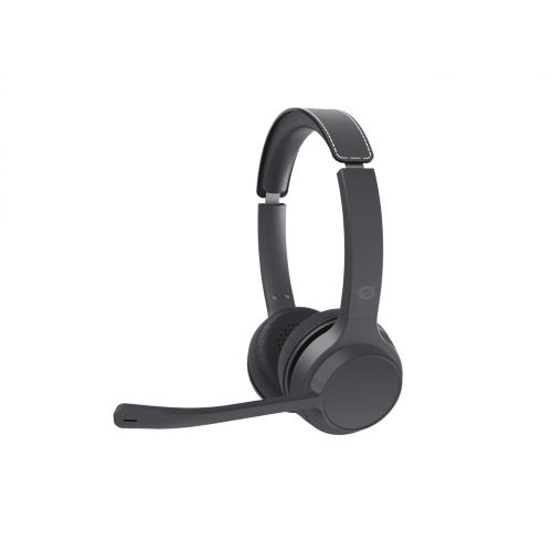 CONCEPTRONIC CUFFIE CON MICROFONO STEREO BLUETOOTH 5.3 MICROFONO CON TASTO MUTE NOISE CANCELLING NERO