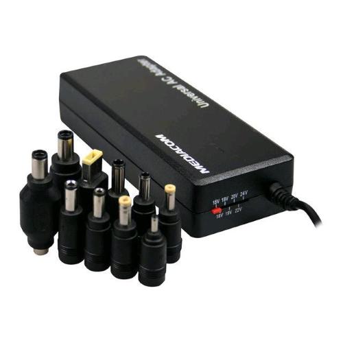 MEDIACOM M-ACNBU120 ALIMENTATORE UNIVERSALE PER NOTEBOOK 120W BLACK