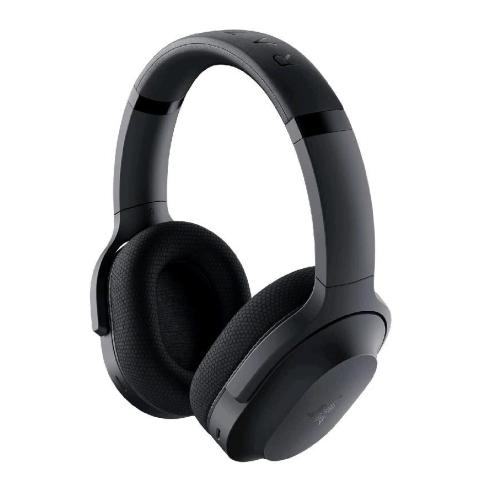 RAZER BARRACUDA CUFFIA WIRELESS MULTIPIATTAFORMA PER GIOCO E MOBILE SMARTSWITCH DUAL WIRELESS MICROFONI A CANCELLAZIONE DI RUMORE TRIFORCE TITANIUM 50 MM APP RAZER AUDIO NERO