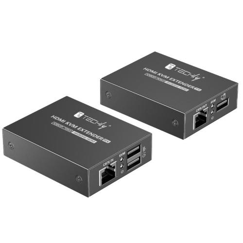 HDMI KVM Extender su Cavo di Rete 1080p@60Hz fino a 70m 4K fino a 40m