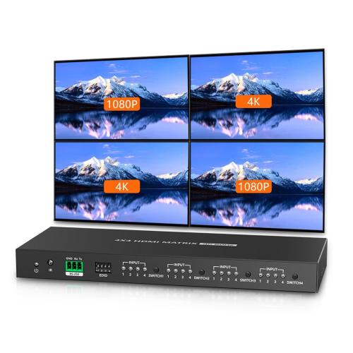 Switch Matrix HDMI2.0 4x4 4K@60 Hz