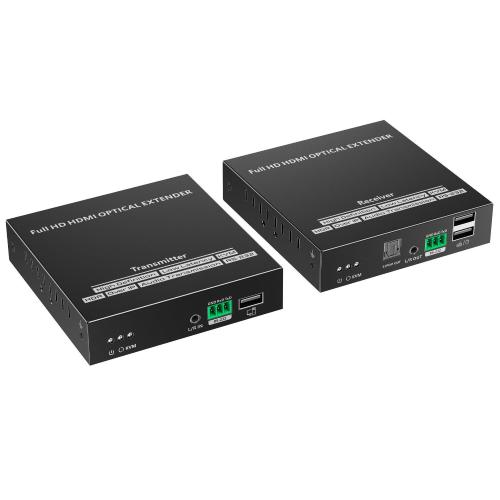 Extender Ottico KVM HDMI Over IP Full HD Non Compresso fino a 40Km