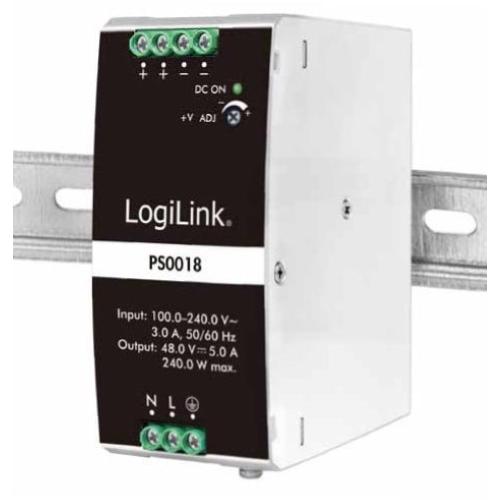 Alimentatore su Guida DIN 48V 5A 240W