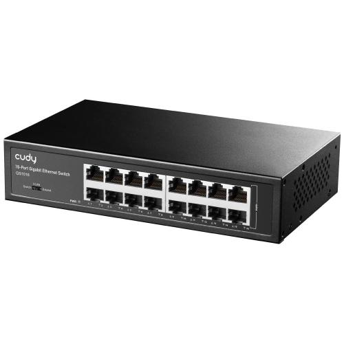 Switch Gigabit Ethernet a 16 Porte, GS1016