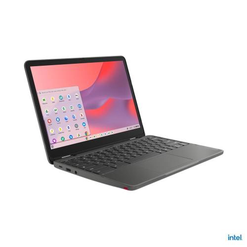 LENOVO 500e YOGA CHROMEBOOK GEN4 12.2" WUXGA TOUCH SCREEN INTEL N200 1GHz RAM 8GB-eMMC 128GB-WI-FI 6E-CHROME OS (82W4000KIX)