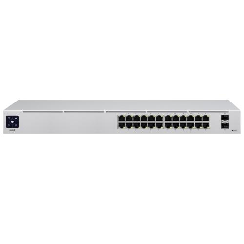 UBIQUITI USW-24 Gen2 SWITCH GESTITO 24 Porte Lan Gigabit + 2 Porte 1G SFP L2 MONTABILE SU RACK