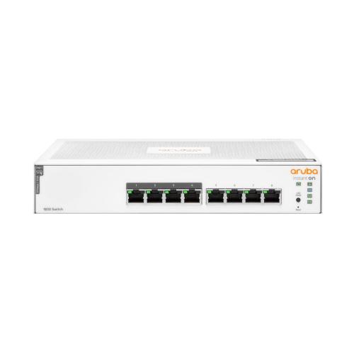 HP ENTERPRISE SWITCH 8P GIGABIT DI CUI 4POE 65W A RUBA HPE 1830