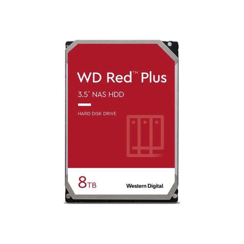 WESTERN DIGITAL RED PLUS HDD 8.000GB SATA III 3.5" BUFFER 256MB