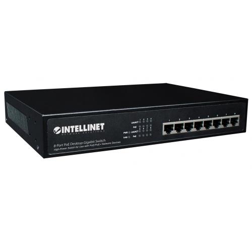 Switch 8 porte Gigabit PoE+