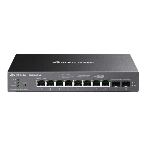 TP-LINK SWITCH 8P POE+ OMADA 8X2,5G POE+ 2X10G SFP+ SLOTS SMART SWITCH