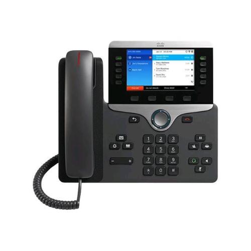 CISCO IP PHONE 8861 TELEFONO VOIP (WI-FI) IEEE 802.11A/B/G/N/AC SIP, RTP, SDP 5 LINEE