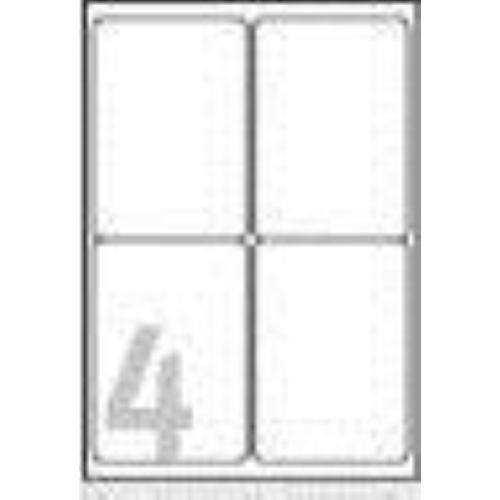 AVERY-ZWECKFORM L4774-20 CONF 80 ETICHETTE IN POLIESTERE 99.1x139 MM COLORE BIANCO