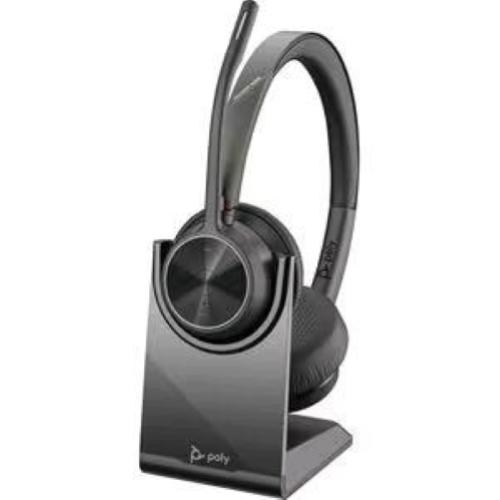HP POLY VOYAGER 4320 USB-C HEADSET + BT700 DONGLE + CHARGING STAND