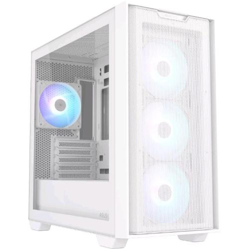 ASUS A21 PLUS CABINET ATX MINI TOWER MICRO-mini ATX 4 FAN ARGB PANNELLI LATERALI IN VETRO BIANCO