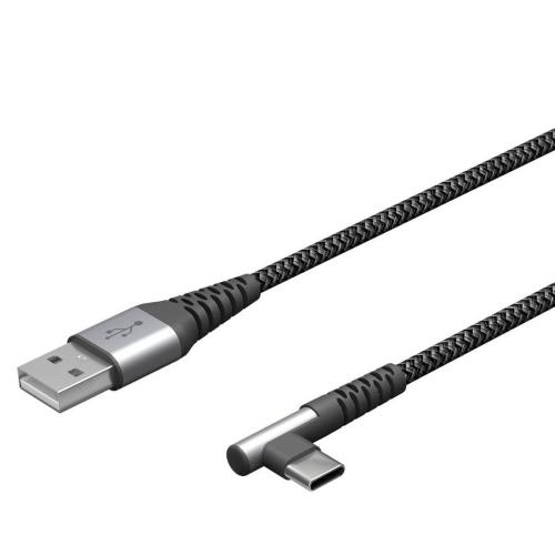 Cavo USB-C&trade; Maschio Angolato a USB-A Dritto 1m