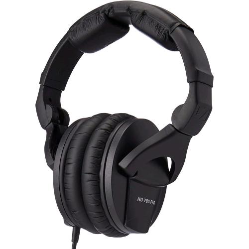 SENNHEISER HD280 PRO CUFFIA DINAMICA PROFESSIONALE PADIGLIONI AURICOLARI PIEGHEVOLI E ROTANTI CAVO DURO SU UN SOLO LATO NERO