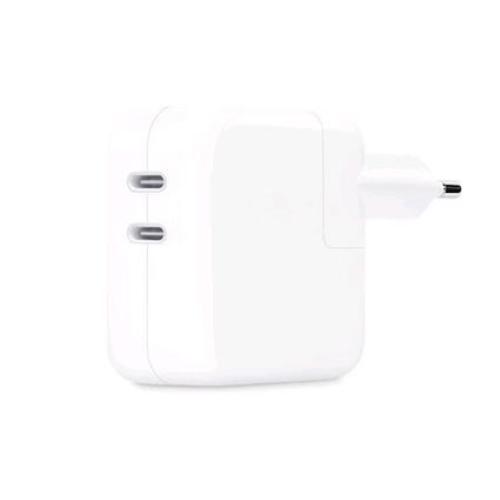 ALIMENTATORE APPLE USB-C 35W APPLE 2 USB-C X TUTTI IPHONE E TAB