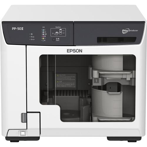 EPSON PP-50II DISCPRODUCER MASTERIZZA E STAMPA CD/DVD BLU RAY USB 2.0 SOFTWARE TOTAL DISC MAKER INCLUSO