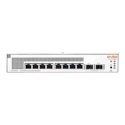 HPE ARUBA ION 1930 SWITCH GESTITO L3 8 x 10/100/1000 (PoE) + 2 x Gigabit SFP PoE (124 W) BIANCO