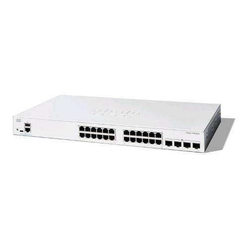CISCO CATALYST 1300-24T-4X SWITCH GESTITO L3 - 24 x 10/100/1000Base-T + 4 x 10 Gigabit SFP+ MONTABILE SU RACK BIANCO